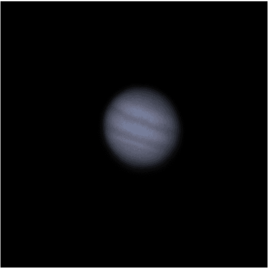 Enhanced Jupiter collected by  ZWOASI462MC