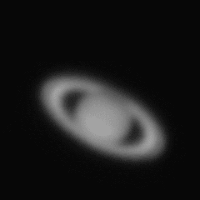 Original Saturn collected by Hubble